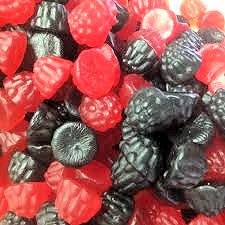 image of Blackcurrant and raspberry gums - www.chocolatierfountains.co.uk
